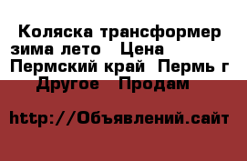 Коляска трансформер зима-лето › Цена ­ 6 500 - Пермский край, Пермь г. Другое » Продам   